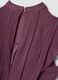 Purple relaxed-fit dress with short ruffle sleeves_2