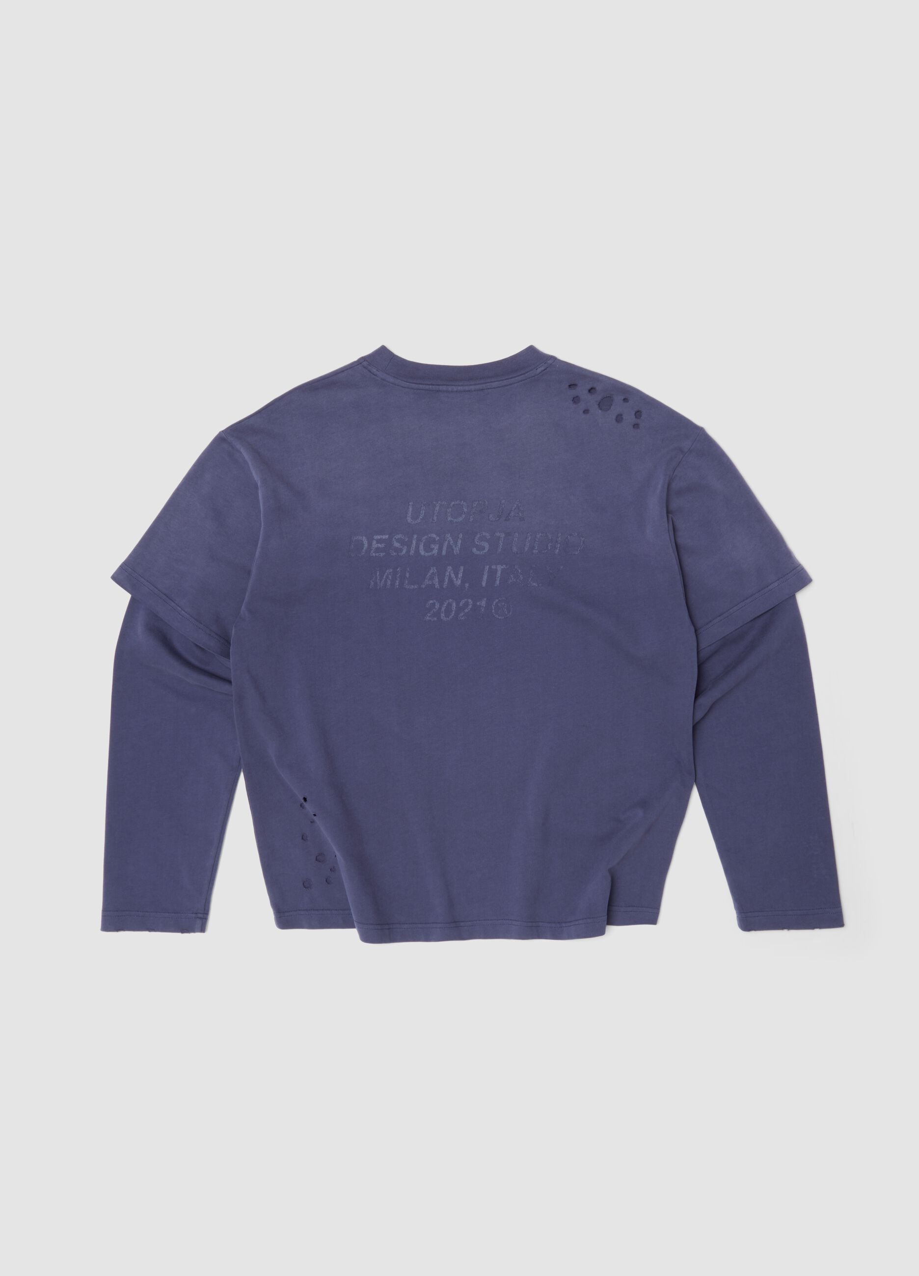 Double Longsleeve Sunfaded Twilight