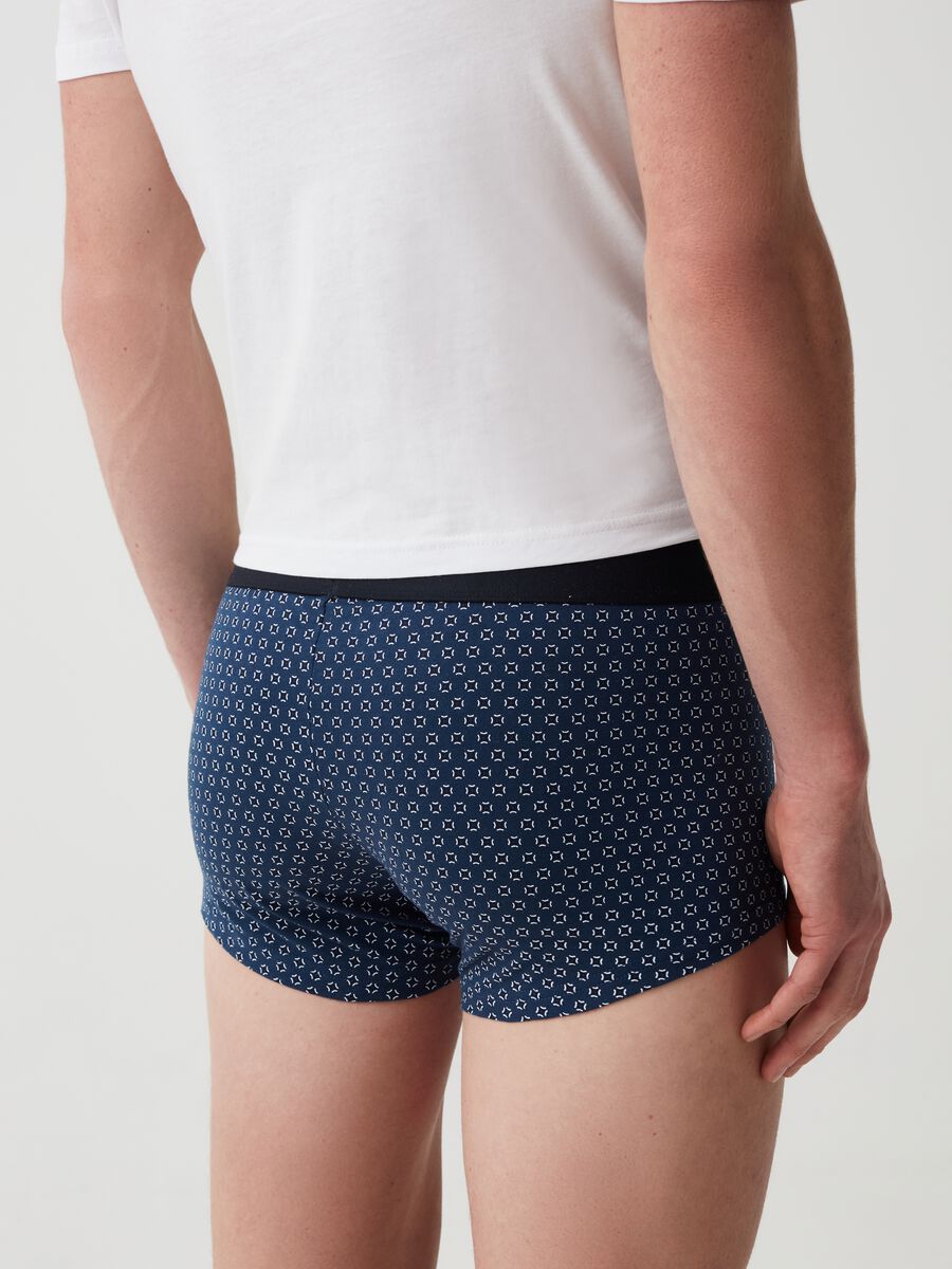 Five-pack boxer shorts with micro pattern_2