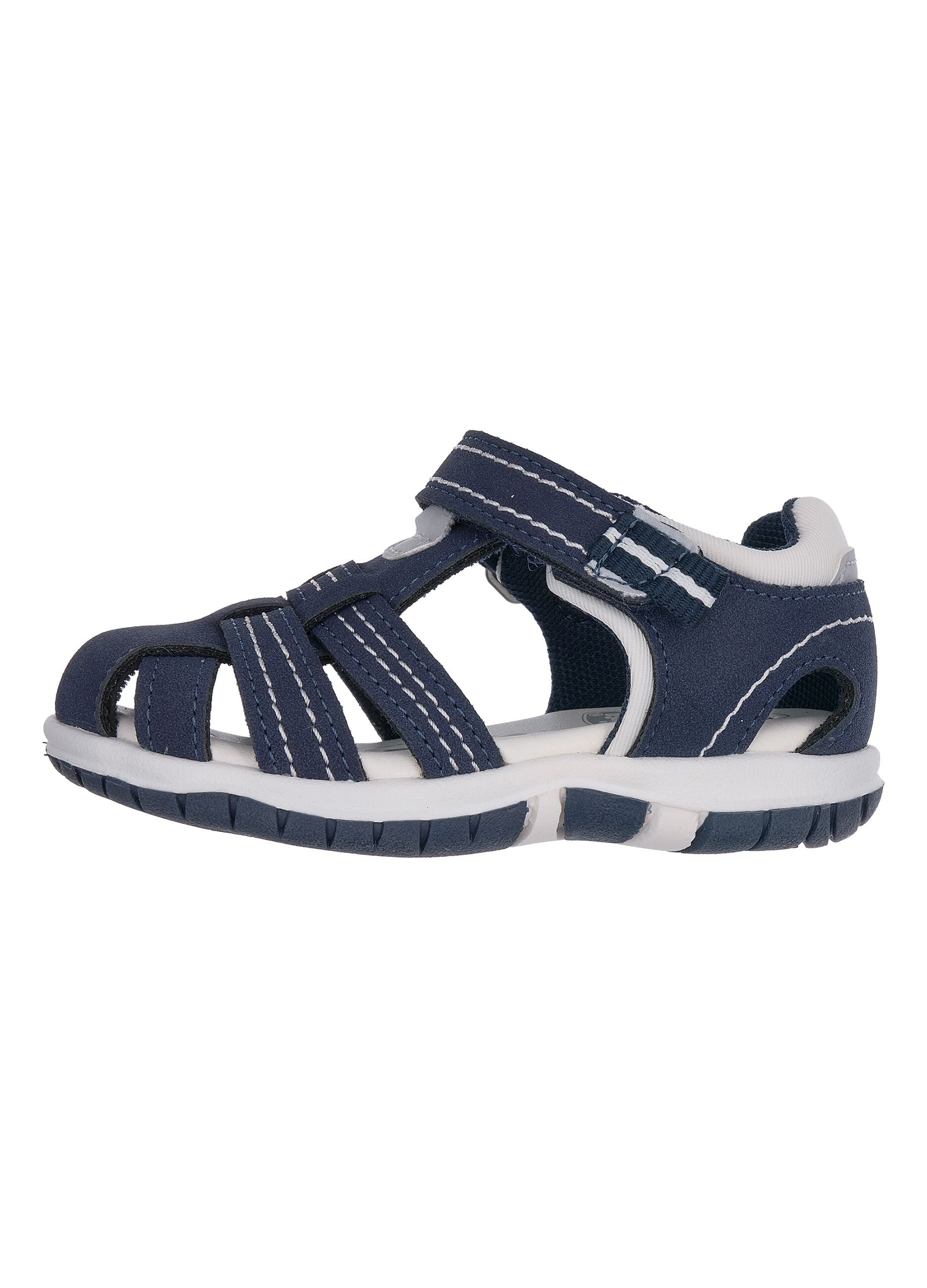 Multicolour sandals with velcro closure for boys