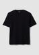 &Mu;&alpha;ύ&rho;&omicron; T-shirt &alpha;&pi;ό 100% &beta;&alpha;&mu;&beta;ά&kappa;&iota;, &kappa;&omicron;&nu;&tau;&omicron;&mu;ά&nu;&iota;&kappa;&omicron;, relaxed fit_4