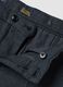 Pantaloni chino blu e grigi in viscosa elasticizzata_1