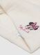 White Disney embroidered scarf for young girls_1
