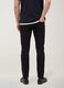 Schwarze Skinny-Fit-Jeans aus Stretch-Baumwolle_2