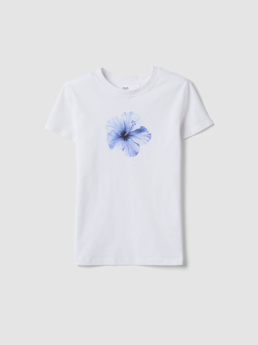 &Lambda;&epsilon;&upsilon;&kappa;ό T-shirt &alpha;&pi;ό 100% &beta;&alpha;&mu;&beta;ά&kappa;&iota; &mu;&epsilon; &phi;&lambda;&omicron;&rho;ά&lambda; &sigma;&tau;ά&mu;&pi;&alpha;_3