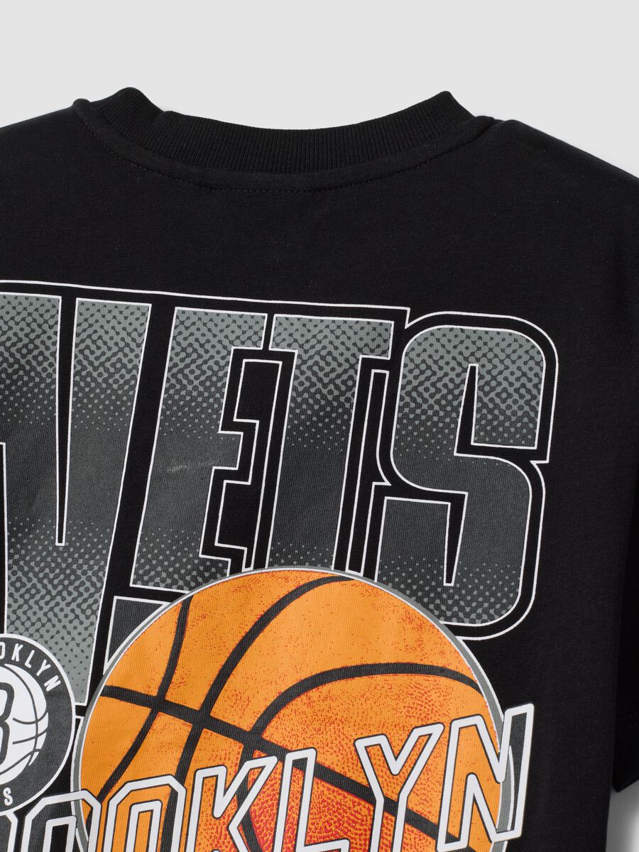 Black pure cotton short-sleeve T-shirt_3