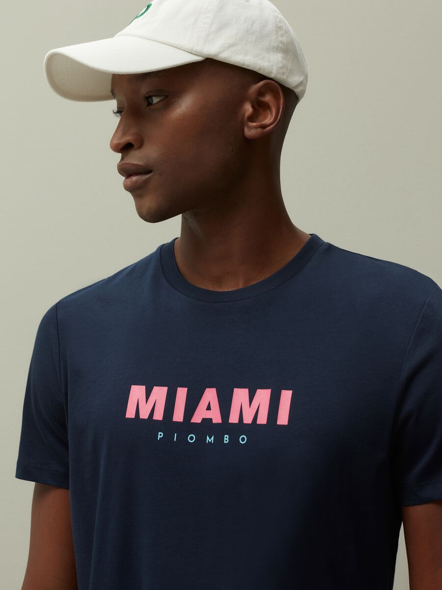 T-shirt with Miami print_0