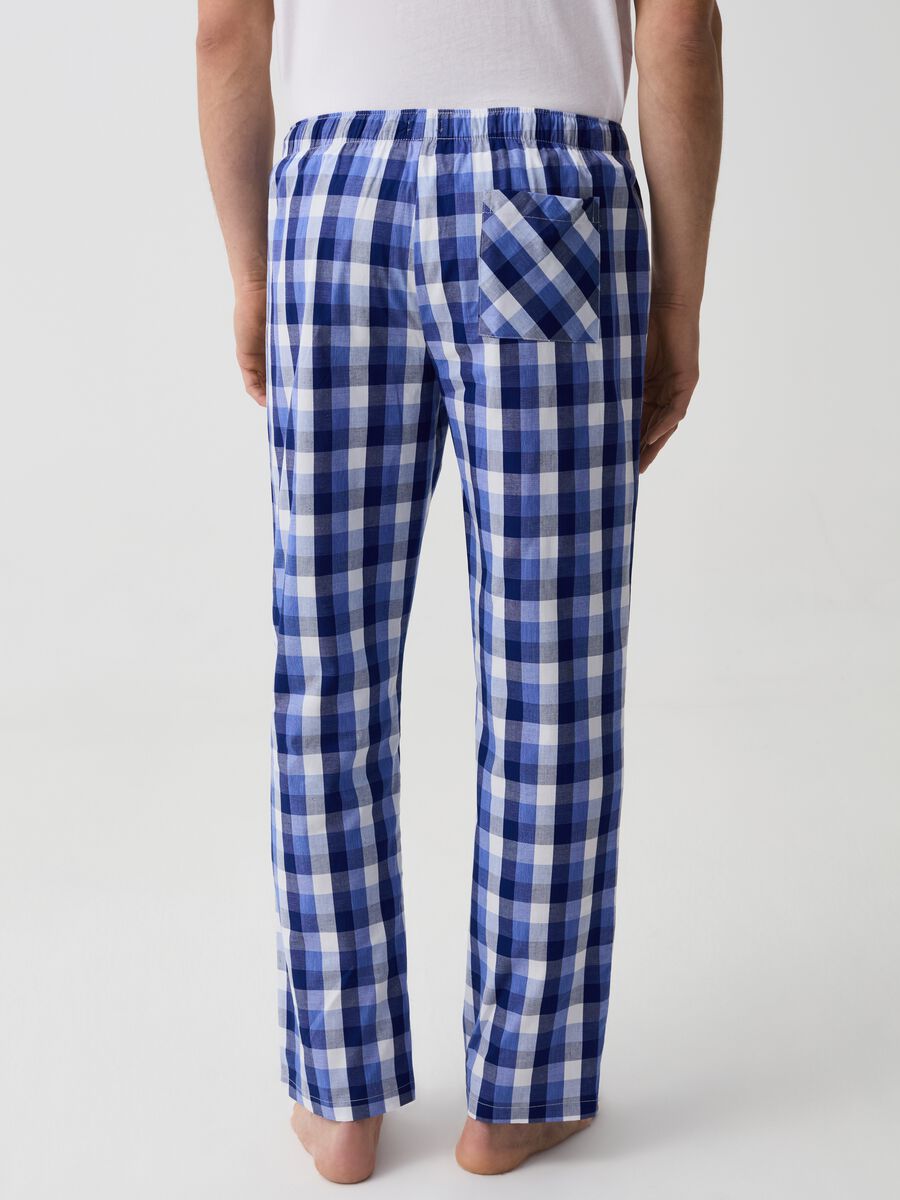 Pyjama trousers in patterned cotton_2