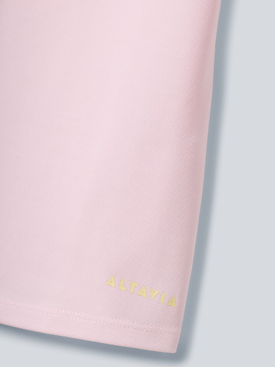 Rosa ALTAVIA COURT Sport-Poloshirt aus Stretch-Baumwolle_6