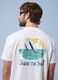 White ALTAVIA SAILING stretch cotton-blend T-shirt_0