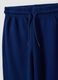 Blue regular-fit joggers in pure organic cotton for boys_2