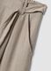 Beige viscose-blend trousers with belt_5