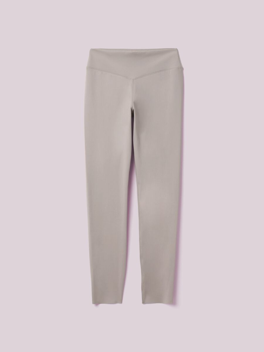 High-waisted leggings in stretch technical fabric ALTAVIA STUDIO_4