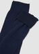 Bipack di calze lunghe blu e rosse in cotone elasticizzato_1