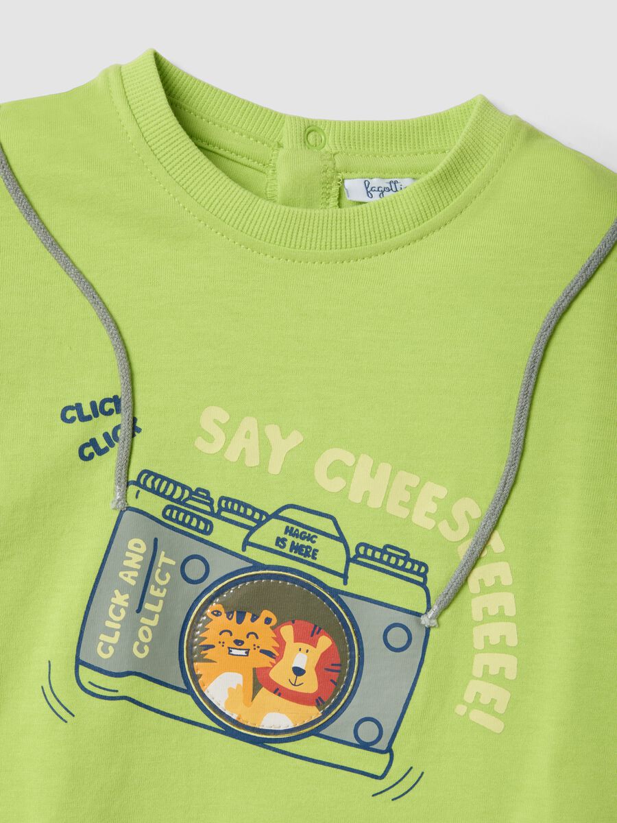 &Pi;&rho;ά&sigma;&iota;&nu;&omicron; &kappa;&omicron;&nu;&tau;&omicron;&mu;ά&nu;&iota;&kappa;&omicron; T-shirt &alpha;&pi;ό 100% &beta;&alpha;&mu;&beta;ά&kappa;&iota;_3