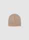 Cappello beige in misto lana, cashmere e viscosa_0