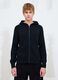Black Ribbed Knit Hoodie_3
