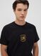 Schwarzes T-Shirt aus reiner Baumwolle mit Los Angeles FC Print_0