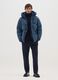 Petrol Blue The Iconic Puffer with Adjustable Hood_0