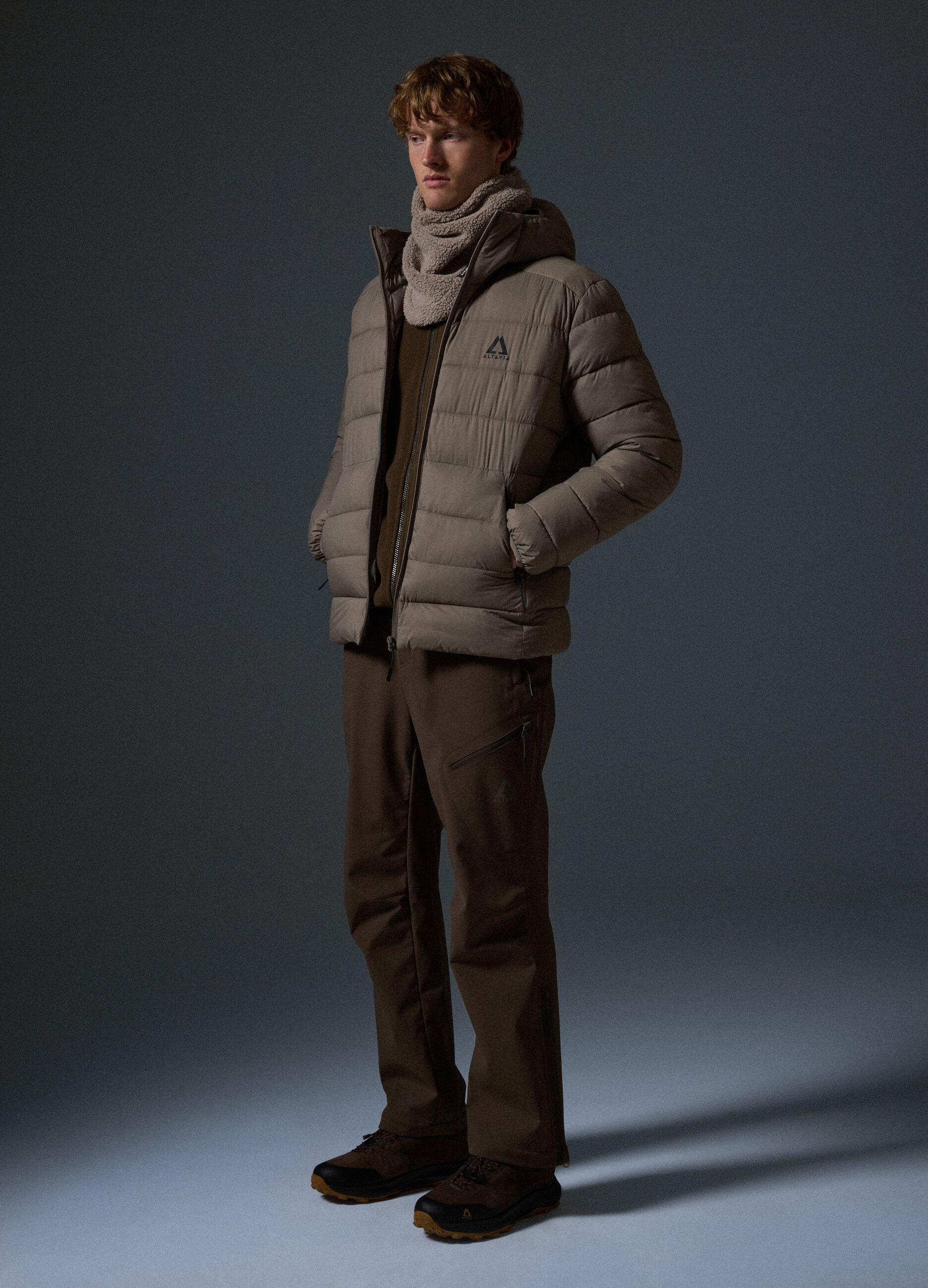 ALTAVIA Windproof Padded Jacket WITH DEBORAH COMPAGNONI