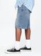 Denim Bermuda Shorts with Washed Effect_3