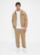 Beige hoodie with full zip_3