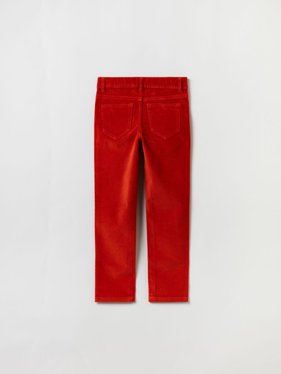 5-pocket velvet trousers_4