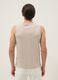 Beige pure cotton vest_3