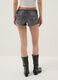 Grey stretch-cotton denim shorts_3