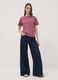 Pink relaxed-fit pure cotton short-sleeve T-shirt_1