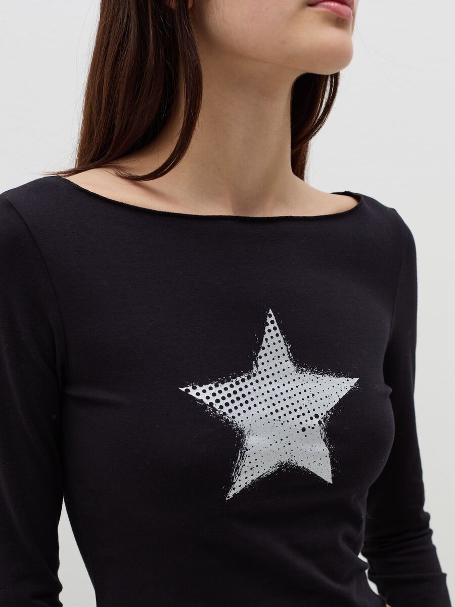 Long-sleeved T-shirt with print_2