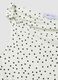 White asymmetric one-shoulder slim-fit polka-dot stretch viscose top_6