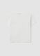 White pure cotton cropped T-shirt with graphic print, regular fit_5
