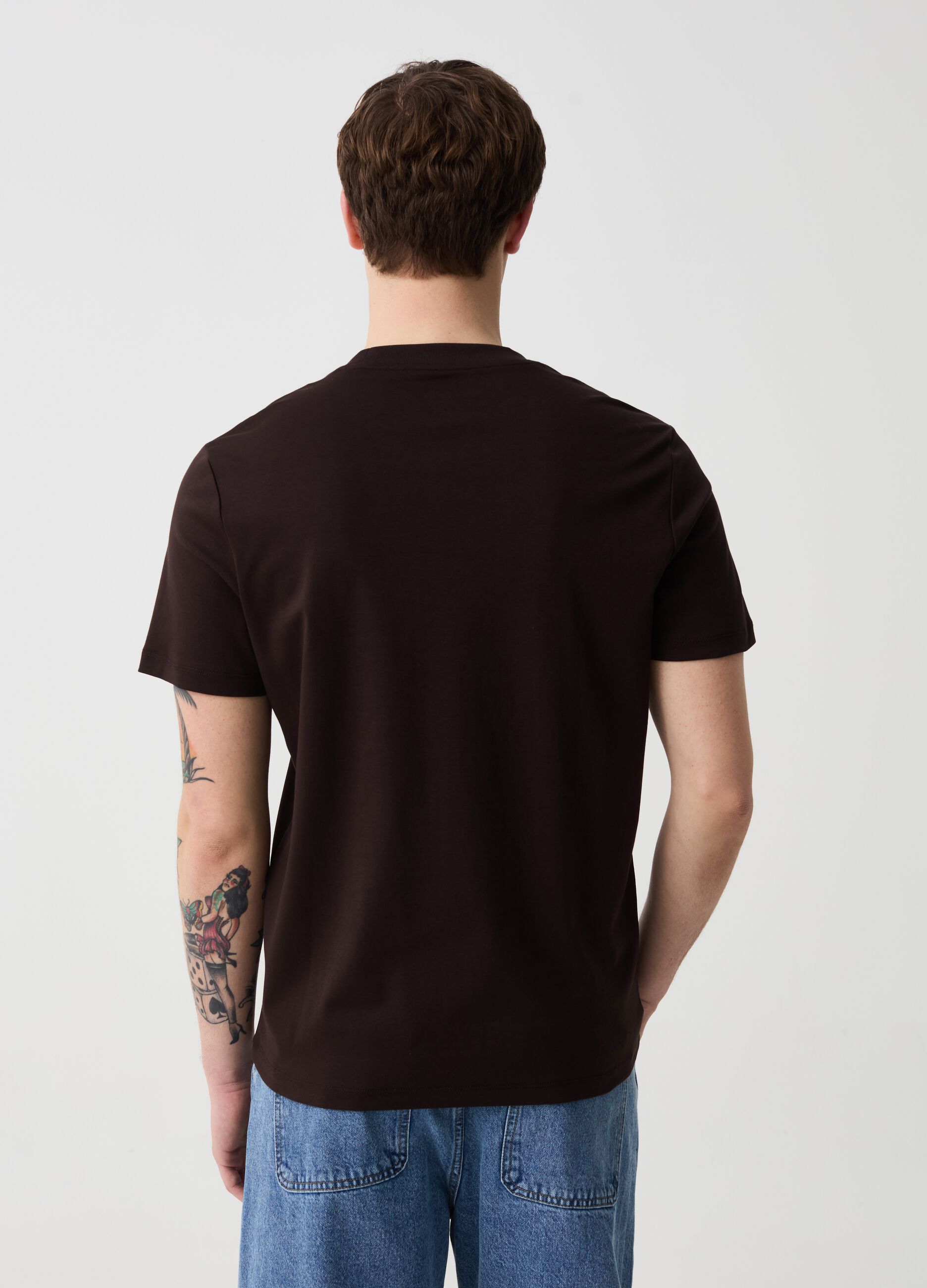 T-shirt premium regular fit in cotone