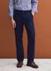 Blue regular-fit stretch cotton twill chino trousers_1