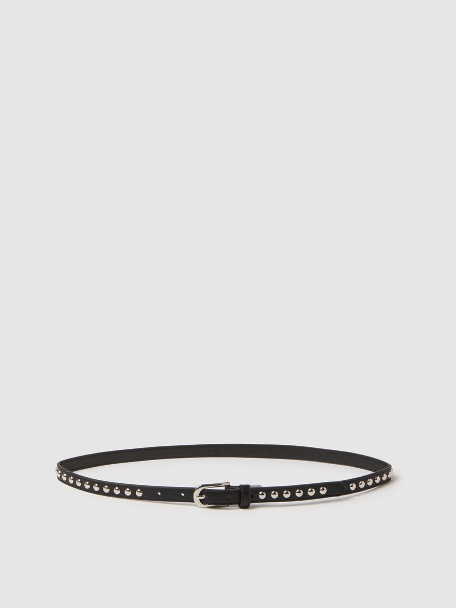 Black belt with silver studs_0