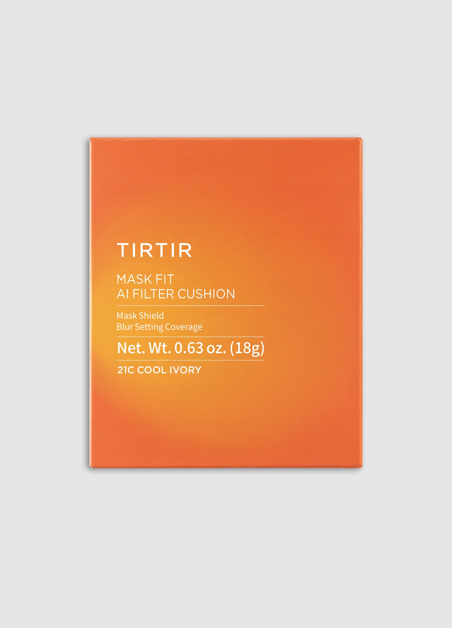 TIRTIR Mask Fit AI Filter Cushion 21C Cool Ivory 18g - Korean makeup