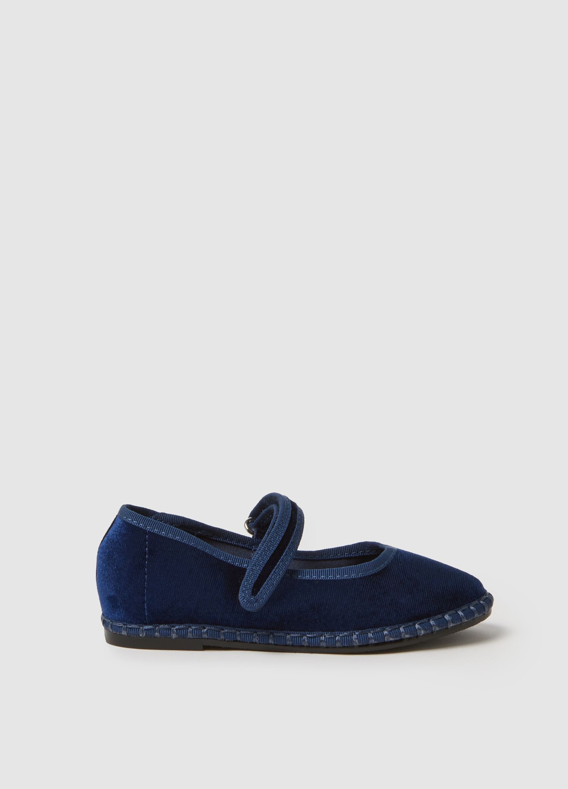 Children's Blue Friulian Shoes