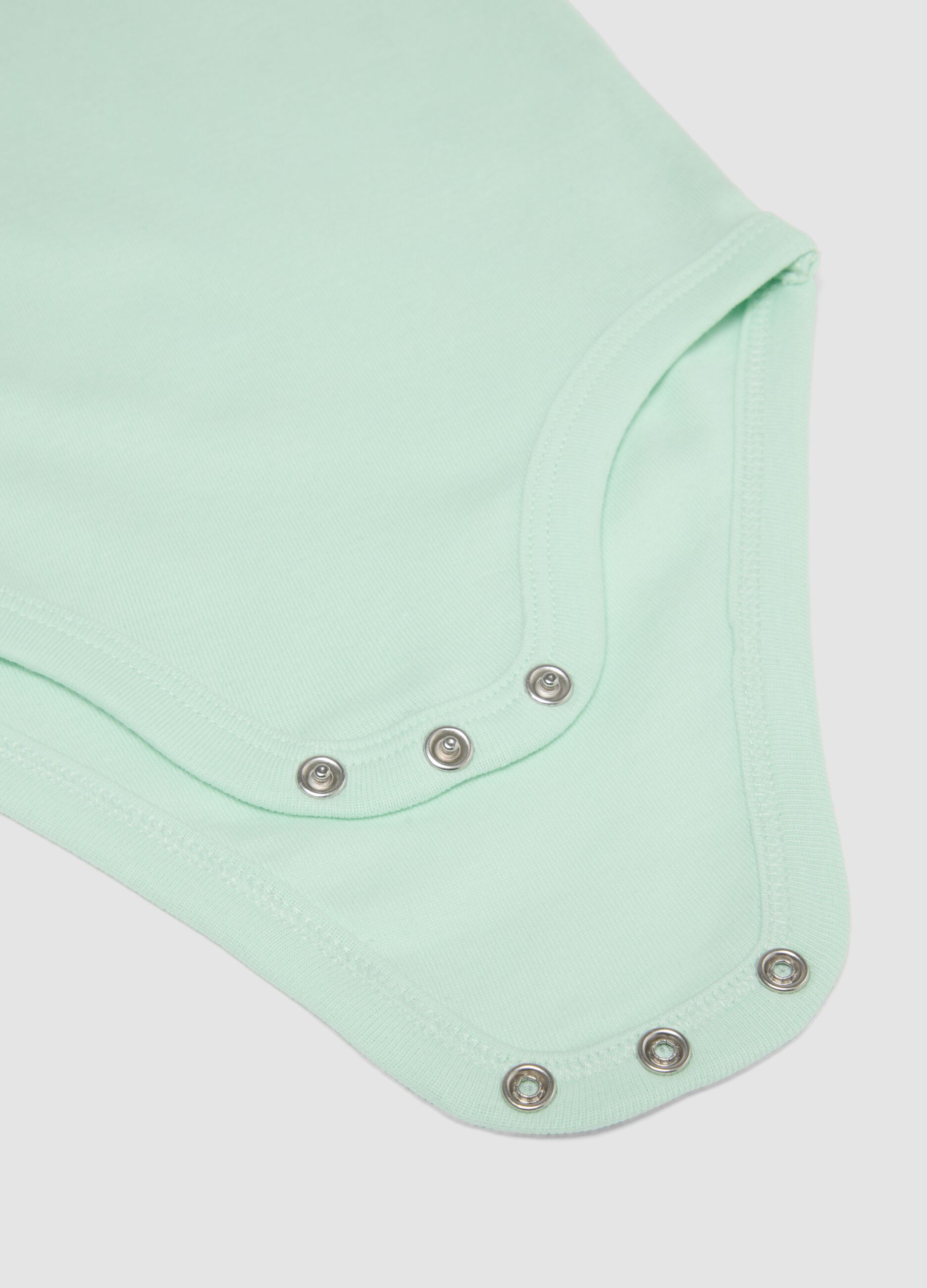 Pack de 3 bodies multicolor de algod&oacute;n puro para beb&eacute;