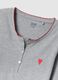 Grey cotton blend pyjamas regular fit_5
