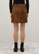 Genuine Suede Mini Skirt_4