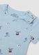 Pack de 3 bodies multicolor em algod&atilde;o org&acirc;nico puro para beb&eacute; e crian&ccedil;a pequena_3
