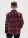 Multicolour Check Boys' Shirt in Pure Cotton Regular Fit_2