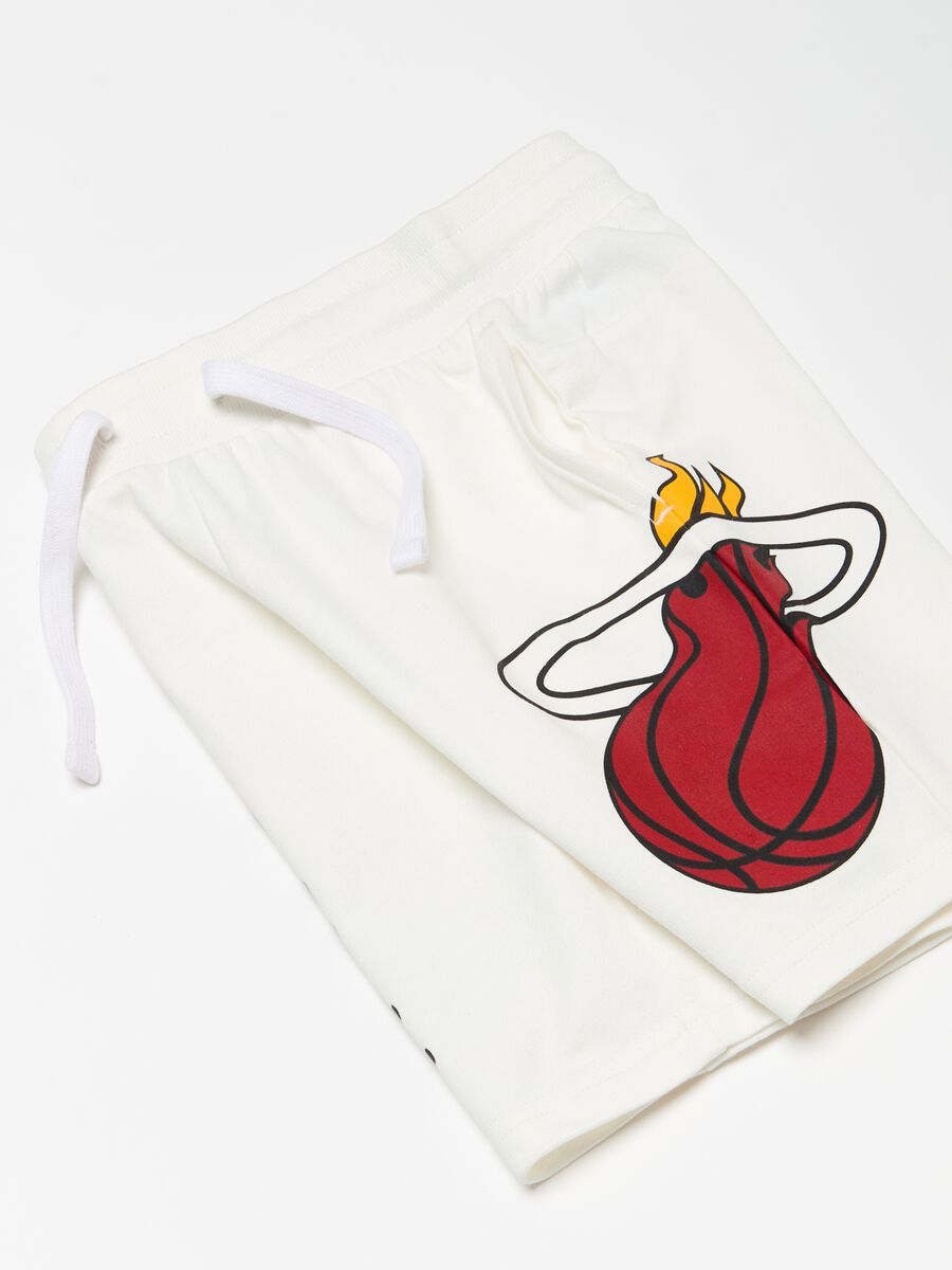 Shorts de tejido rizado NBA Miami Heat_2