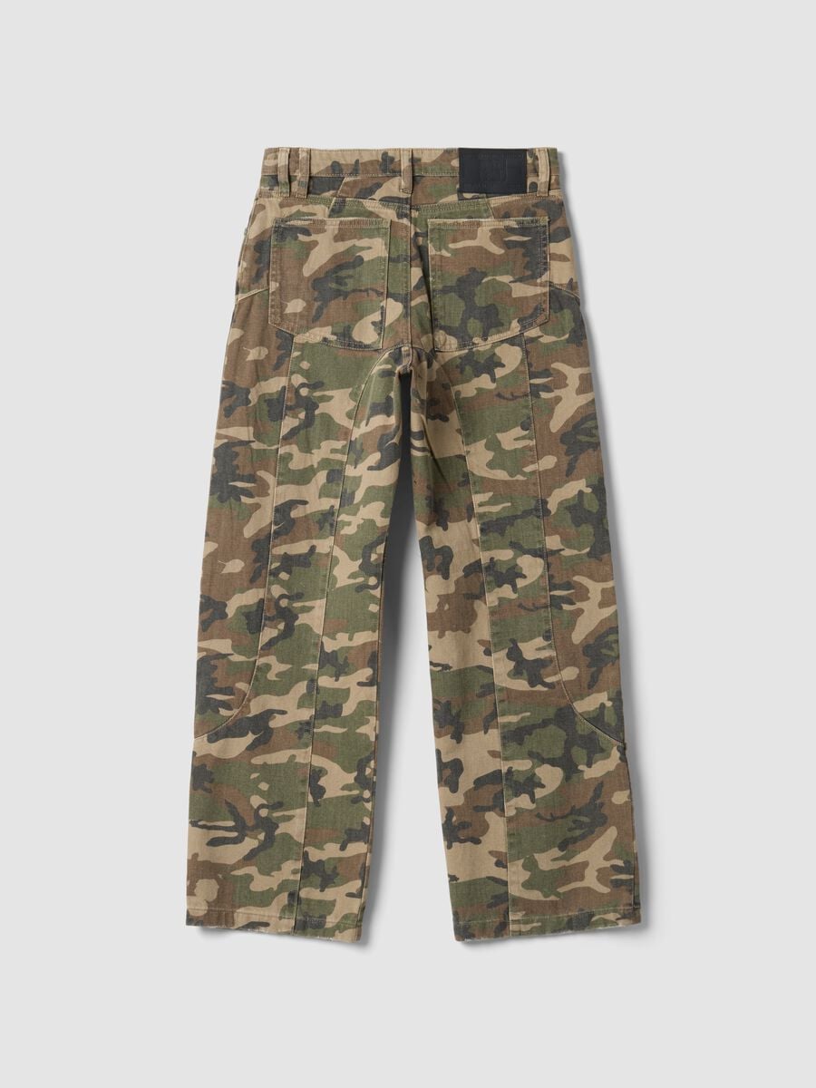 Baggy Denim Washed Camo_1