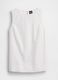 Sleeveless linen-blend top_5