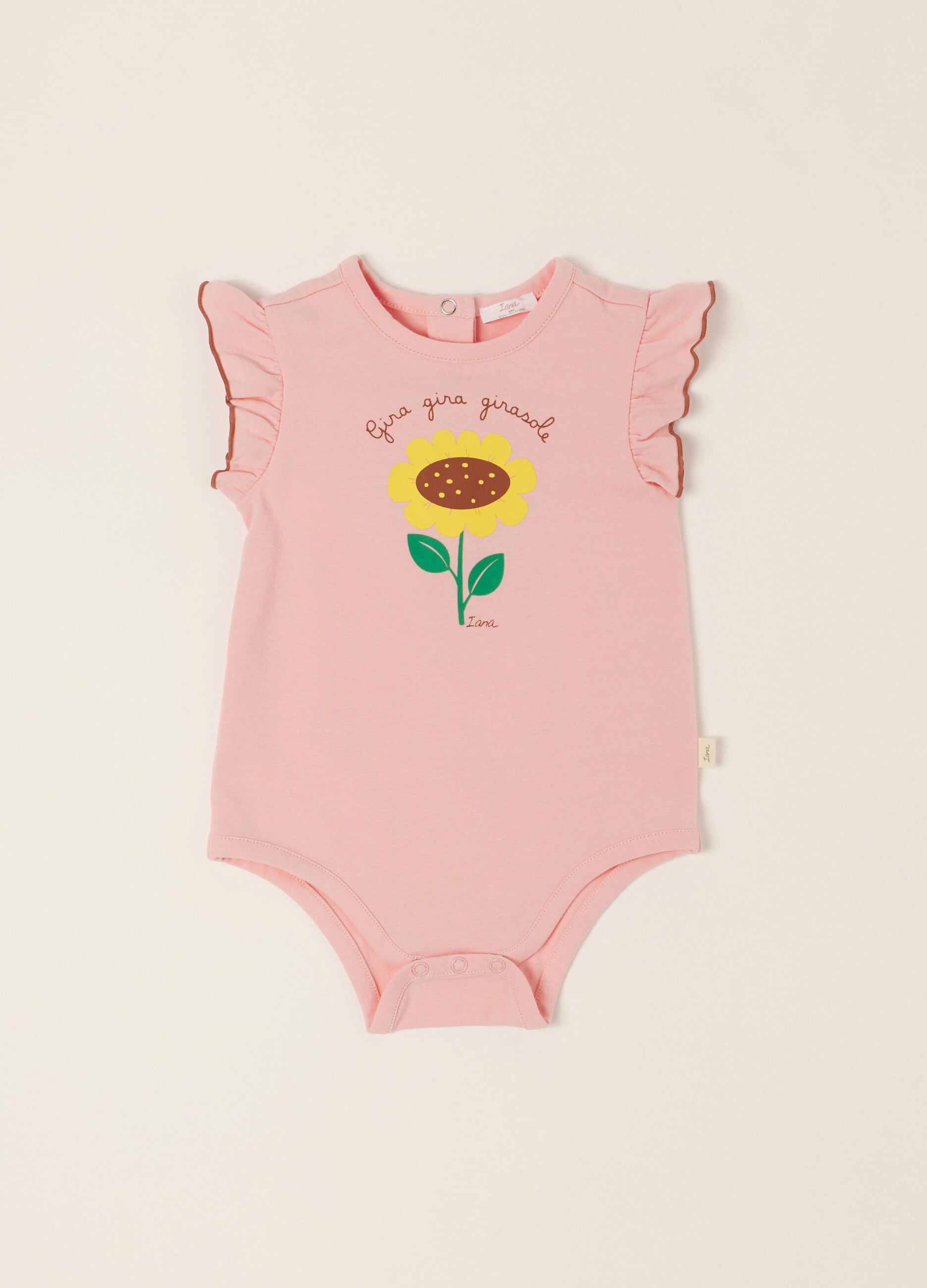 IANA stretch cotton jersey bodysuit