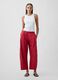 Linen-blend palazzo trousers_0