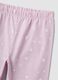 Rosa Pyjama aus Bio-Baumwolljersey mit Sternprint_2