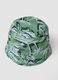 Green bucket hat in pure cotton jersey_1